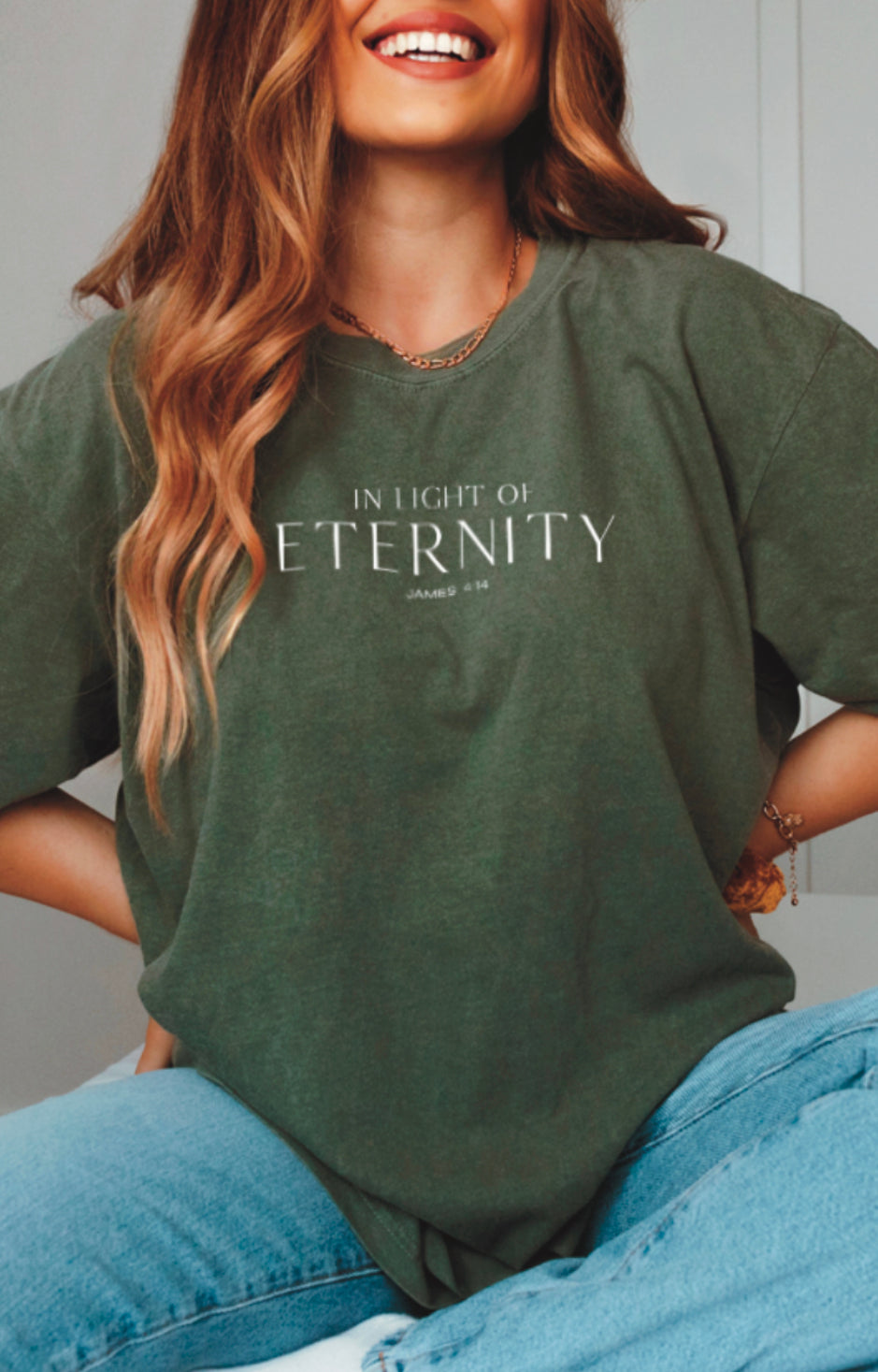 In Light of Eternity Unisex Vintage T-Shirt