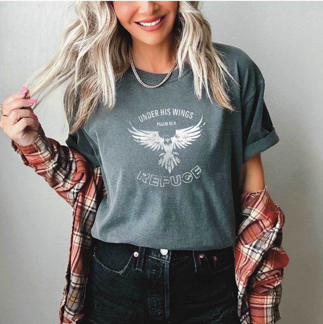 Under His Wings Unisex Vintage T-Shirt