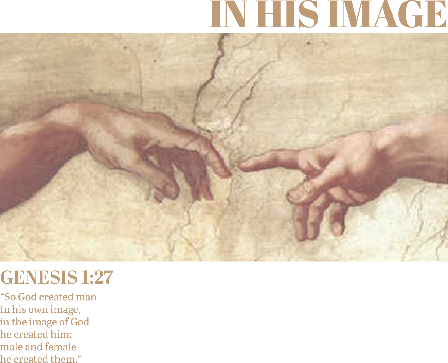 In His Image Unisex T-Shirt - credenceapparelco