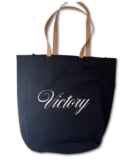 Victory Tote Bag Canvas with Pocket