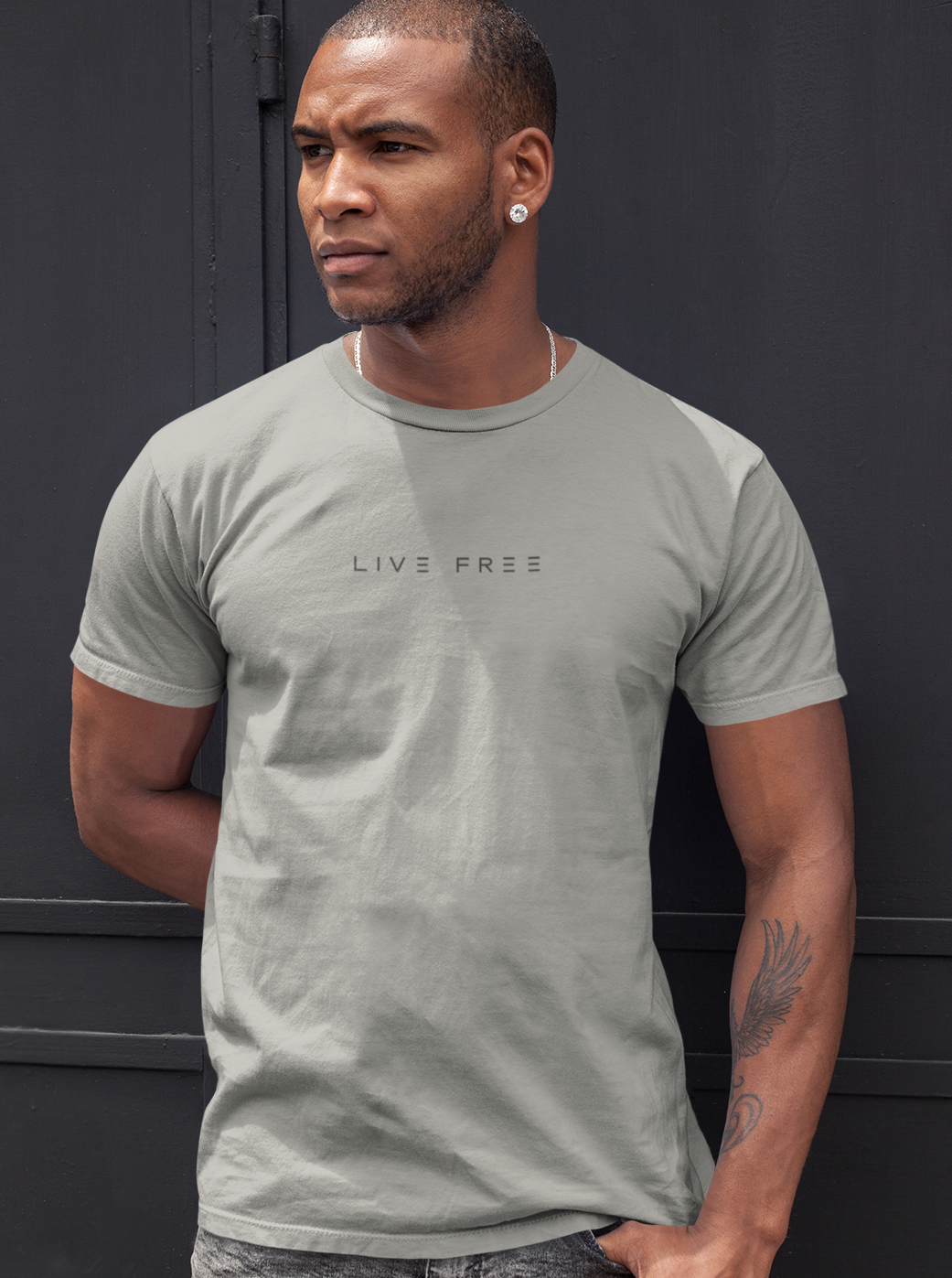 Live Free Unisex T-Shirt - credenceapparelco