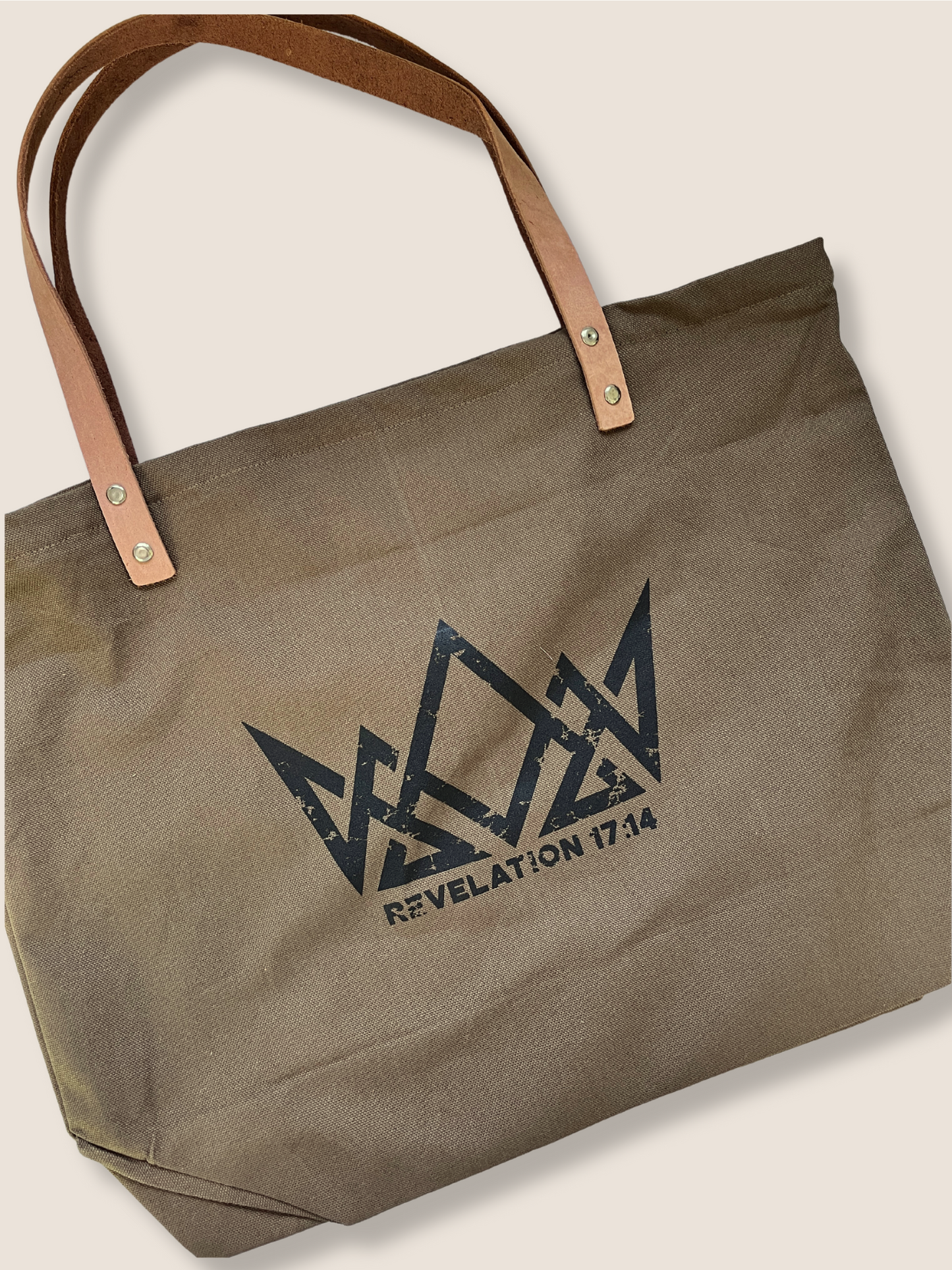 Revelation Large Zippered Tote Bag